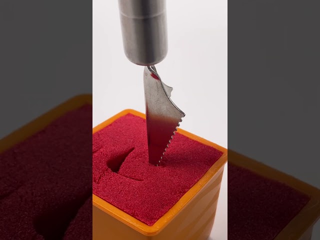 Satisfying Kinetic Sand ASMR Cuts  #KineticSand #Shorts