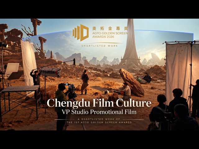 Inside Chengdu’s 5,000 m² Virtual Production Studio | AOTO Golden Screen Awards