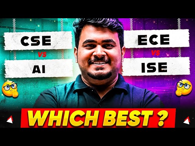 CSE vs AI vs ECE vs ISE 💻 | Best Engineering Branch After KCET 2026?
