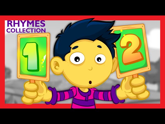 Nursery Rhymes Songs With Lyrics - Little Bo Peep - One Two Three | Rhymes Collection