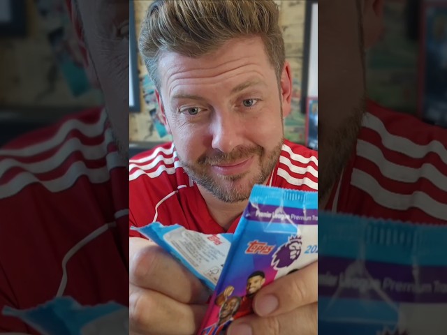 My FIRST (and LAST???) pack of Topp's Premier League Cards?!