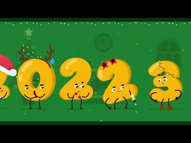 Happy New Year Animation 2023 | Rees3D.com