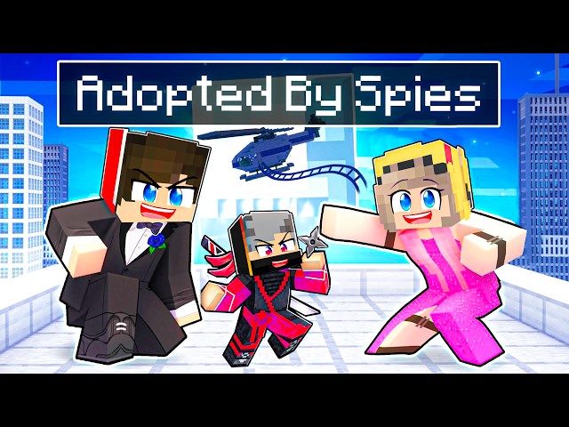 BIRTH To DEATH of a SECRET SPY In Minecraft!