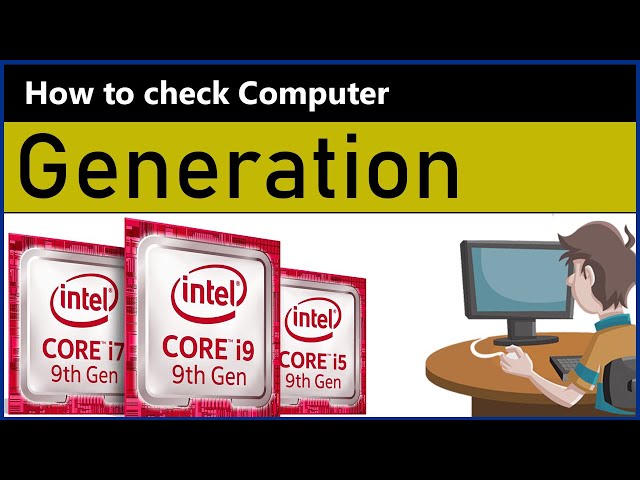 How to check Computer Generation in Windows 10 | Find Processor Generation of PC & Laptop
