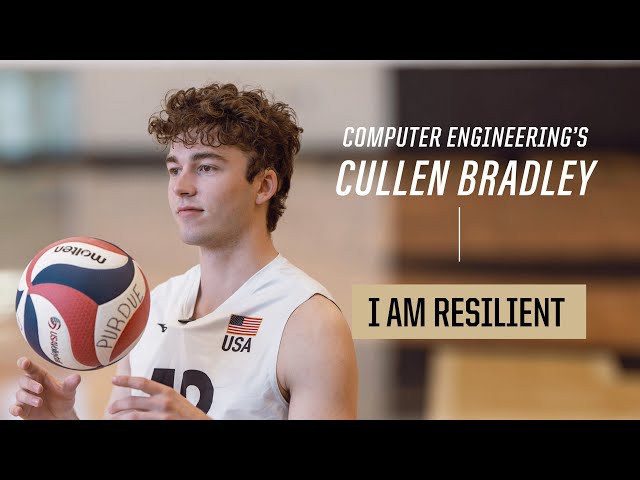 Cullen Bradley (CompE '25) goes from missing the cut to competing in the 'Deaflympics'