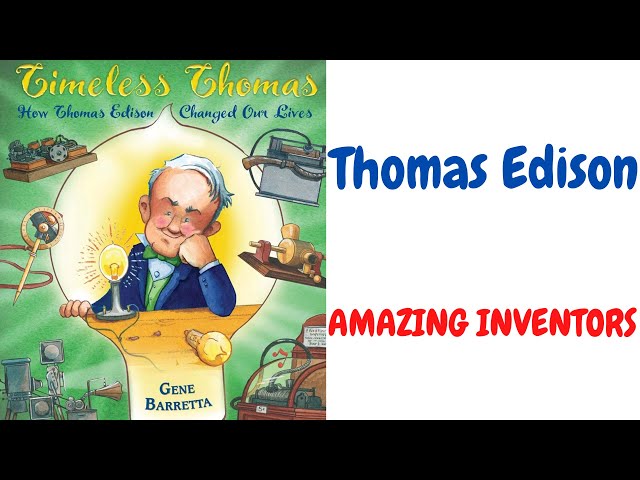 Thomas Edison's Inventions Book Review For Kids!