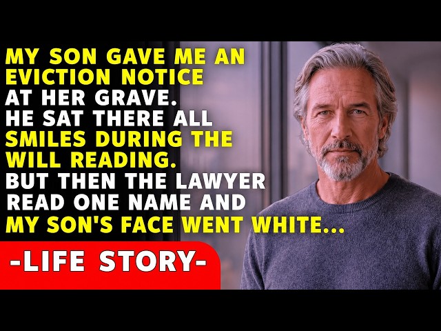 My Son Handed Me An Eviction Notice At Her Funeral, But When The Lawyer Read My Ex-wife's $31M Wi...