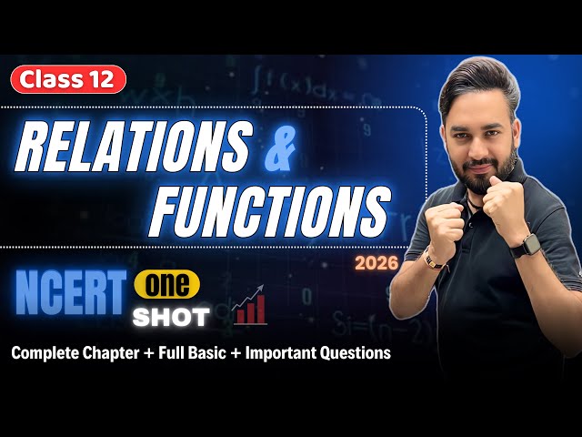 Relations & Functions One Shot 🔥 Class 12 Maths | Mission Boards 2026 🎯 | All About Mathematics