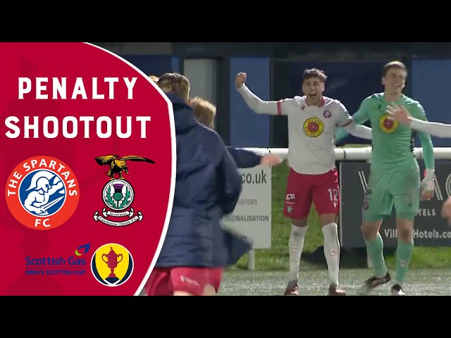 Full Penalty Shootout | Spartans v Inverness CT | Scottish Gas Scottish Cup Fourth Round