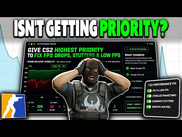 Fix CS2 1% Lows, Stutters & FPS Drops | Windows Resource Management | Microsoft-Documented Fixes
