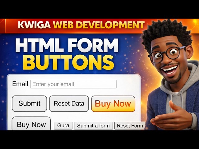 Kwiga Web development HTML  Buttons | Gukora website