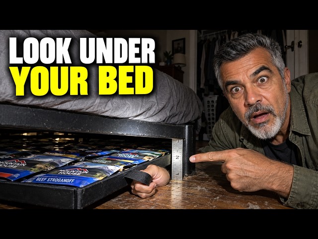 Small Apartment, No Storage: The 2-Inch Gap That Holds 30 Emergency Meals