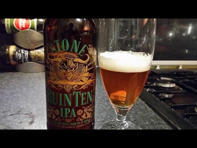 Stone RuinTen IPA By Stone Brewing Company | American Craft Beer Review