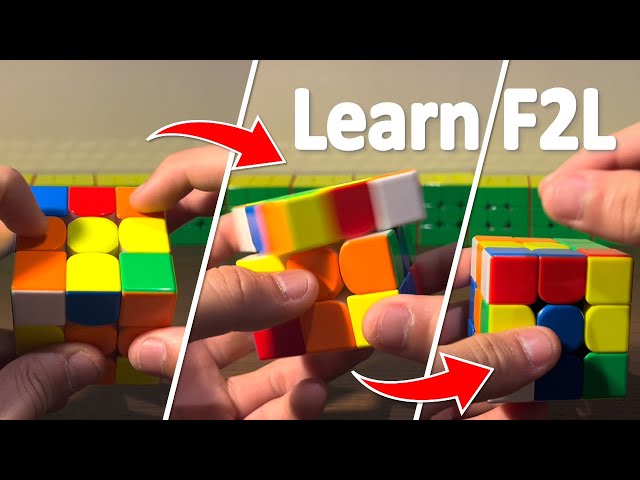 F2L tutorial *SUPER EASY* [10-minute-course]