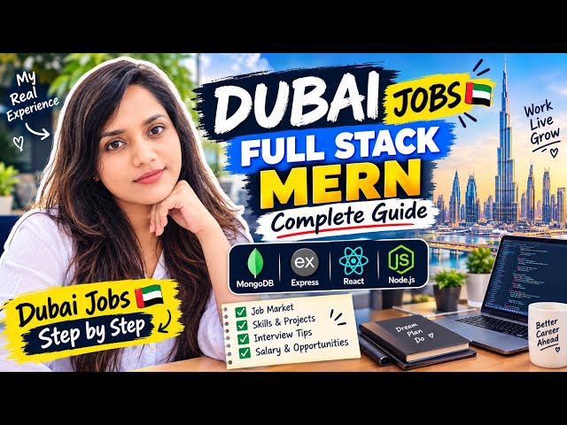 Dubai Fullstack MERN Exposed 🇦🇪 PART 1 | Opportunities & Tips to Get Hired #job #software #explore