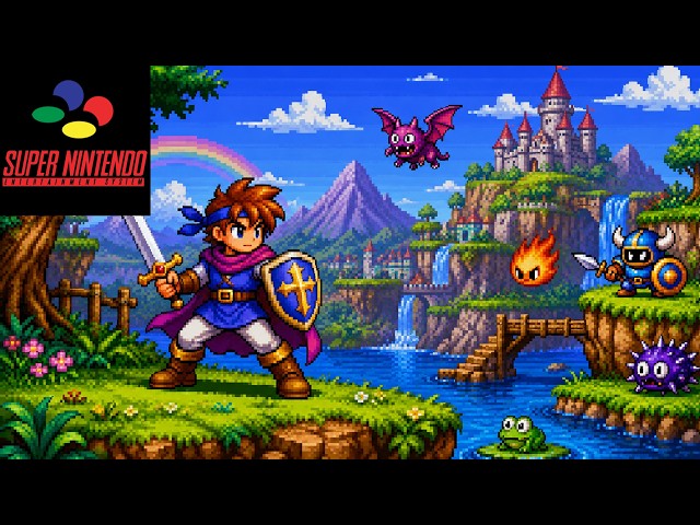 BEST 16 SNES Games Every 90s Gamer Remembers
