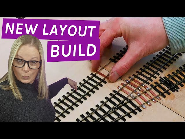 Buxton Layout Update - Part Two: Track Laying