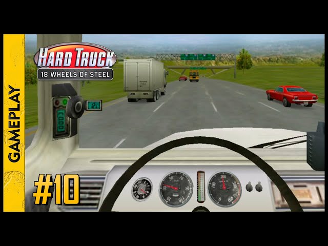 HARD TRUCK: 18 Wheels of Steel (Chicago x Cincinnati)(Gameplay) #10