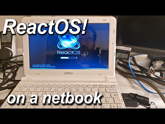 ReactOS finally happened on real hardware... (like Windows including BSOD)