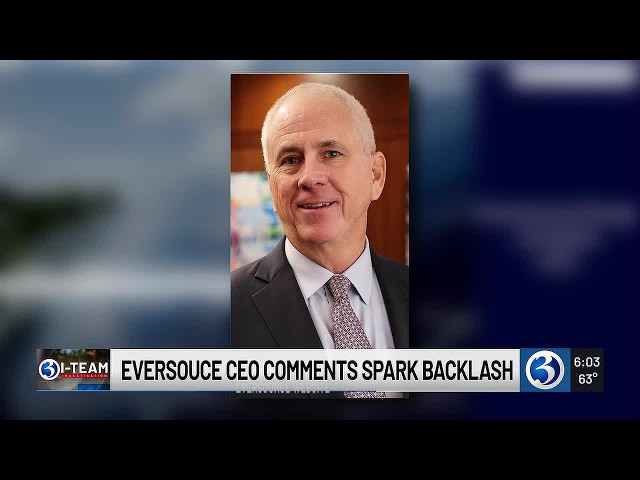 Outrage after Eversource CEO's spending comments