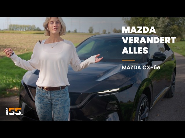 Mazda changes course: this is the new CX-6e