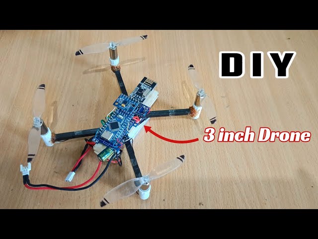 Build A Budget DIY 3 inch Freestyle Drone With Arduino | How To Make A Cheapest Drone At Home
