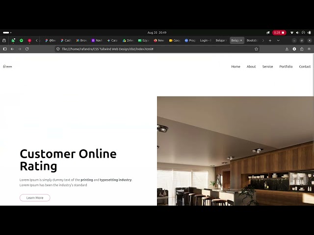 course Build With Angga (progress sampai di course css bootstrap 5