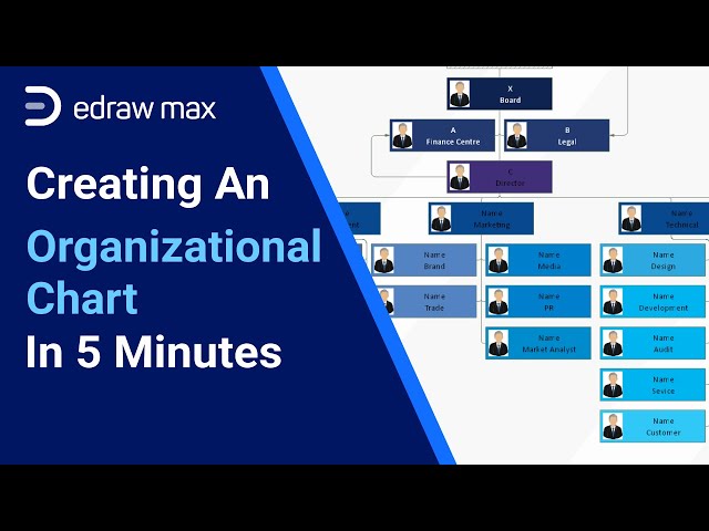 Creating an Organizational Chart in 5 Minutes | EdrawMax