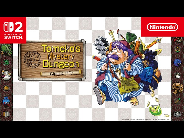 Dragon Quest Heroes: Torneko‘s Mystery Dungeon -Classic HD- – Launch Trailer – Nintendo Switch 2