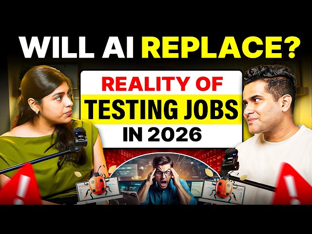 The HARSH Truth About Software Testing Jobs in 2026🔥 | Career, Salary & Future Insights