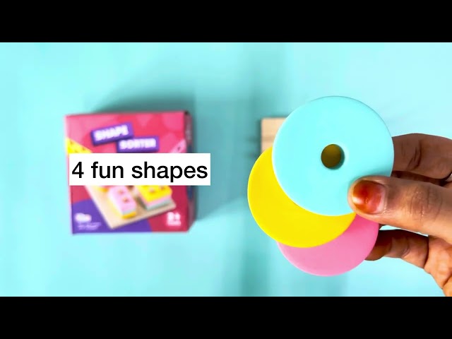 Shape sorter #playtimefun #shapes #learnshapes #maths #educationaltoys #newproduct #kidstoys #shorts