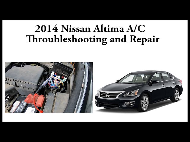2014 Nissan Altima A/C Compressor Clutch will not engage.