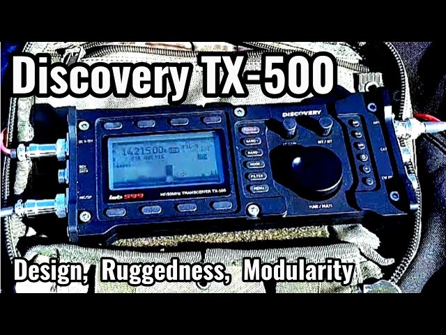 Lab599 Discovery TX-500 HF 6m QRP Ham Radio OH8STN
