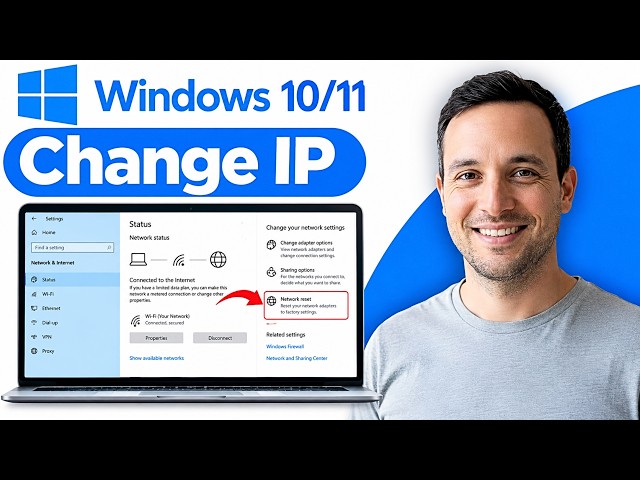 How to Change IP Address on Windows 10 or 11 (2026 Step by Step Tutorial)