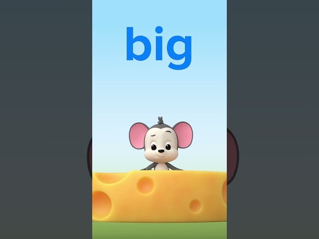 Kindergarten Sight Words: Big | ABCmouse #learning #education #sightwordsforkids #kindergarten