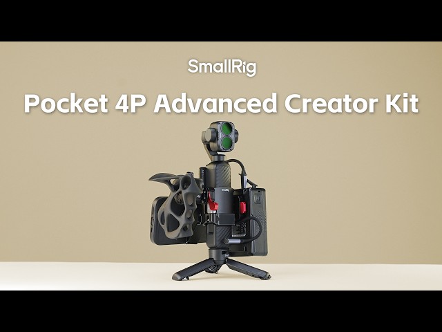 Pocket 4P Entered Pro Mode! | Creator Advanced Kit #SmallRig