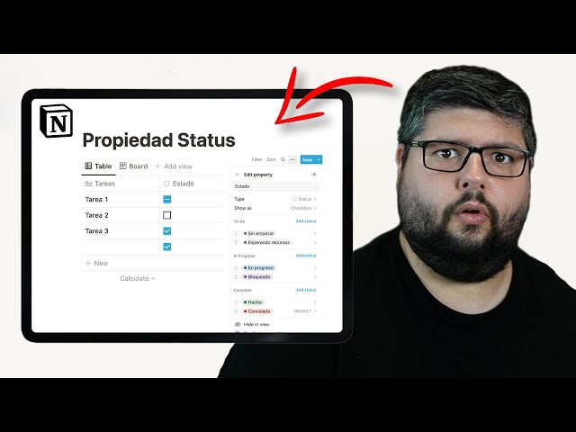 Notion Status Property (It ends badly)