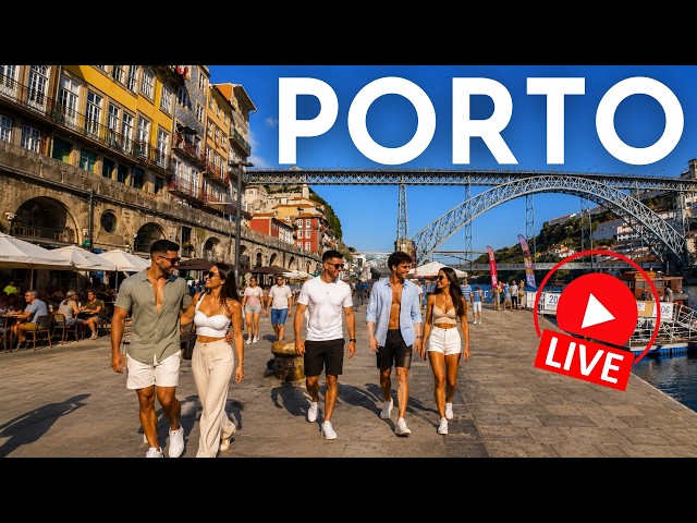 🔴 PORTO 🇵🇹 Live Walk | One of Portugal’s Most Beautiful Cities