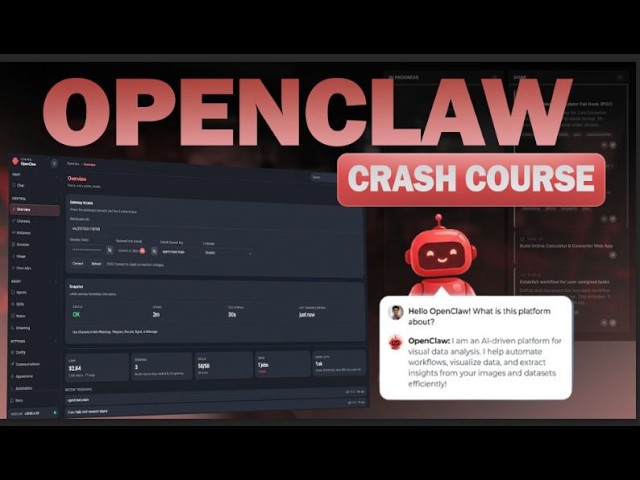 OpenClaw Crash Course For Beginners