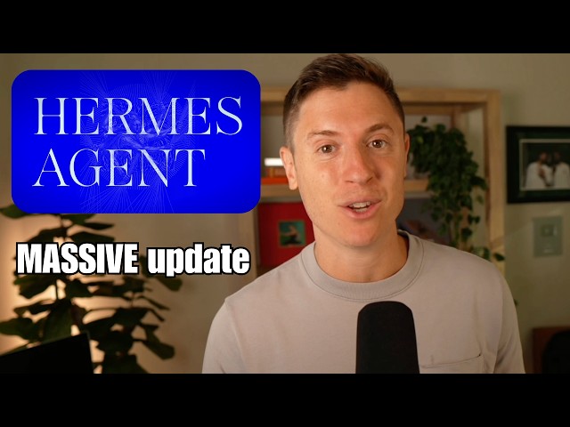 The newest Hermes agent update is unbelievable