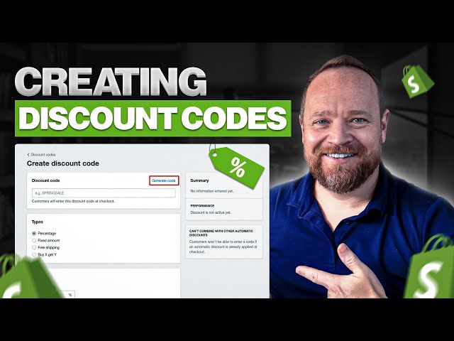 How to Create Shopify Discount Codes Step by Step (2025)