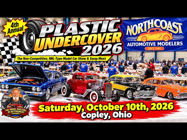 The Plastic Under Cover Model Show in Copley, Ohio October 10th, 2026
