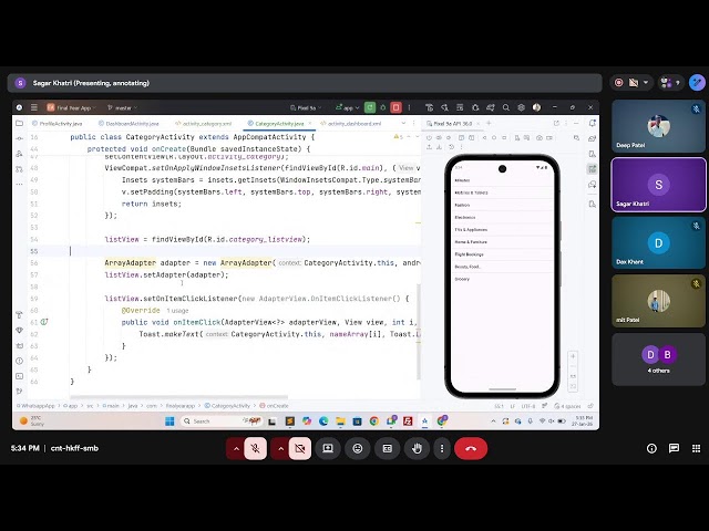 andriod application - 27/01/2026