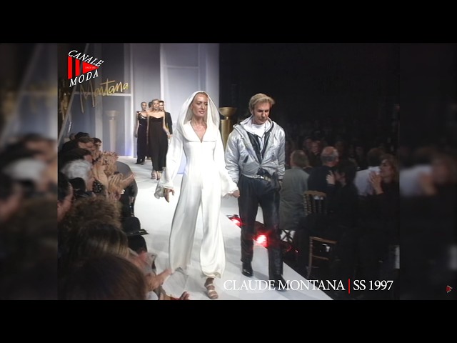 CLAUDE MONTANA Spring Summer 1997 Paris 4K - Canale Moda
