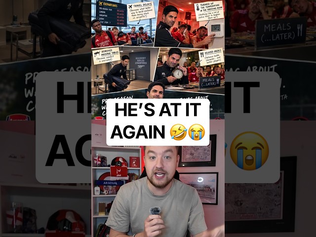 Mikel Arteta SABOTAGED Arsenal’s pre-season 🤣