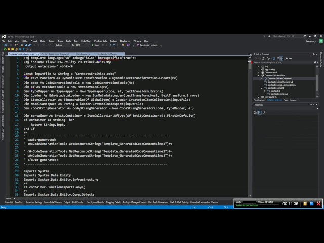 VB.net Winforms  Local DB Project