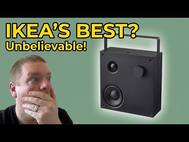 Ikea made a speaker... and it’s actually incredible