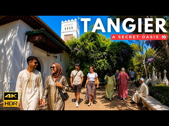 TANGIER Morocco Walking Tour 🇲🇦 | Beyond the Medina: A Hidden Corner Most Tourists Miss 4K