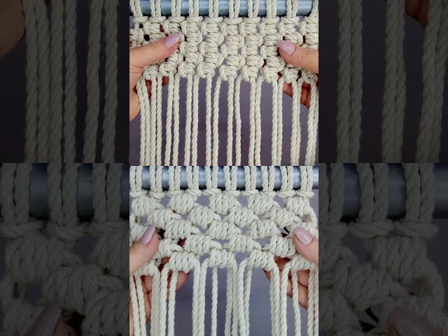 #macrametutorial #macrameknots #squareknot #diy #handmade #crafttutorial #fabric #solidpiece #panel