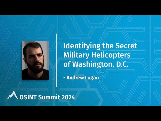 Identifying the Secret Military Helicopters of Washington, D C